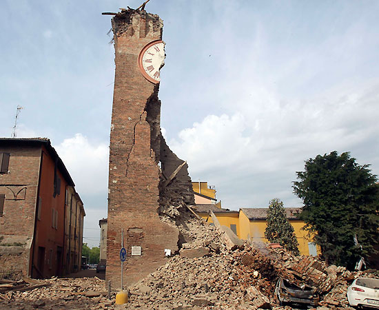 Землетрясение в Северной Италии